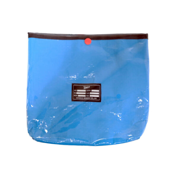Simple Blue Small Unisex Water Resistant Travel Bag + Crossbody - Image 4